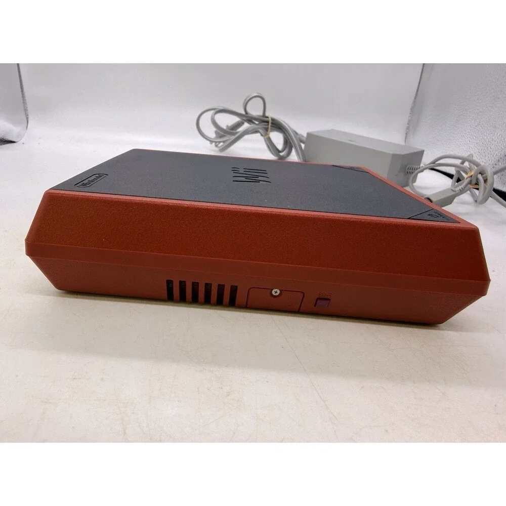 2006 Nintendo Wii Mini Red Console w/ Power Supply & TV Cables : WORKS